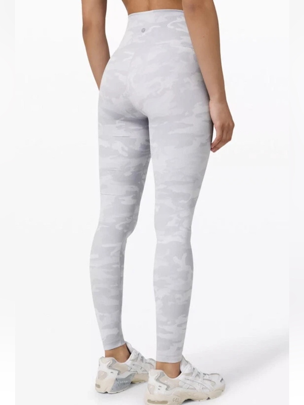 lululemon athletica Pale Gray Camo Active Leggings